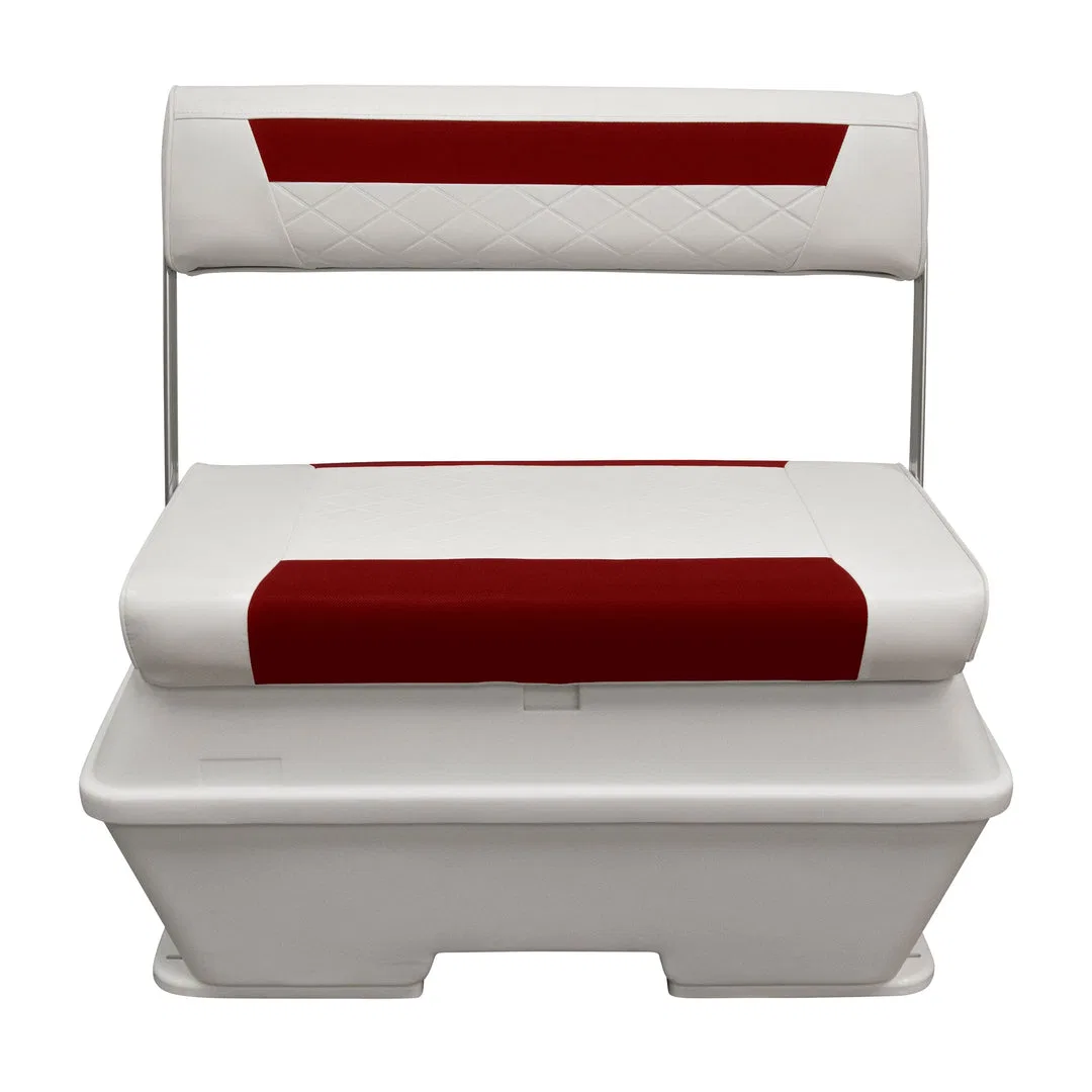 DLX156-1906 – WISE SEATING Boat Seat, Lounge Seat Swingback Cooler Adjustable Non-Foldable 32 Inch Length x 18 Inch D...